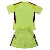 Officiële Voetbalshirt + Korte Broek Doelman Aston Villa 2025-26 Gele - Kids